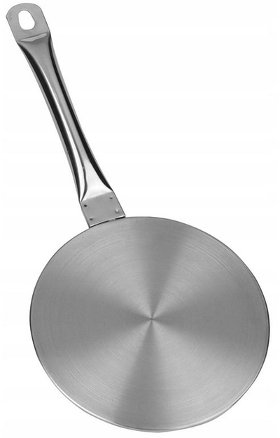 Adapter induksjoni Metaltex, 20 cm, pjatë metalike, argjendtë