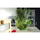 Vazo lulesh Prosperplast Coubi me 3 nivele, 29.5 cm, plastike, grafit