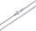 Zinxhir Brilio Silver 471 086 00023 04, 42 cm