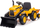 Traktor elektrik Lean Cars S617, 12V, me rimorkio, i verdhë
