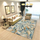 Tapet Heinner Leafs Rug, 160x230 cm, poliester, shumëngjyrësh