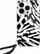 Mbulesë telefoni Karl Lagerfeld IML Zebra Pattern Cord për iPhone 15 Pro Max 6.7", e zezë