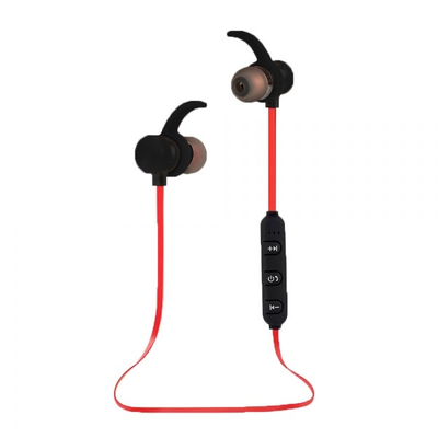 Dëgjuese Esperanza EH186K Sports Bluetooth, të zeza/ kuqe