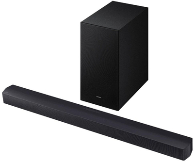 Soundbar Samsung HW-B450F, 300W, 2.1 kanale, i zi