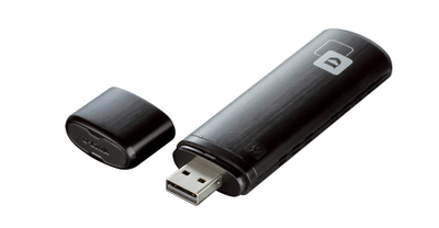 Адаптер Wi-Fi D-Link DWA-182, USB, 867Mbps, црн