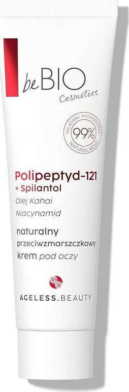Kрем за околу очи beBIO Ageless Beauty Anti Wrinkle, против брчки, хидратантен