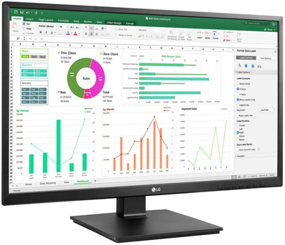 Monitor LG 24BN55YP-B - LED, 23.8", FullHD, i zi