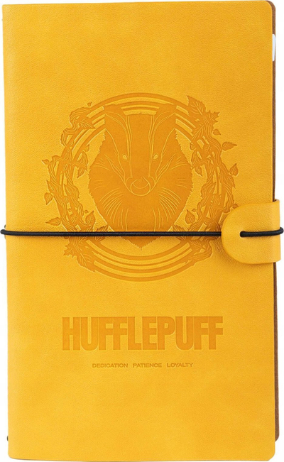 Fletore Harry Potter Hufflepuff, poliuretan, e verdhë