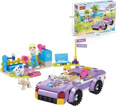 Lodra ndërtimi për goca Winfun Girls Blocks, 182 copa, shumëngjyrëshe