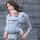 Mbajtëse bebe Ergobaby Omni Deluxe Mesh, ergonomike, SoftFlex Mesh, blu Serene