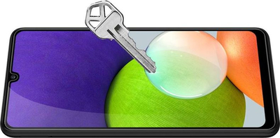 Qelq mbrojtës Nillkin CP+ Pro për Samsung Galaxy A22 4G, xham i temperum, i zi