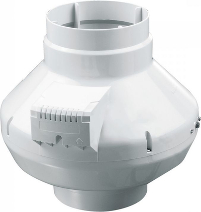 Kanal centrifugal Vents 48dB, fi 200, 107W, i bardhë