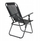 Karrige palos që e çon kudo për kopsht edhe kamping Folding Garden Chair, 62x45x102 cm, mban gjer 120 kg, e zezë