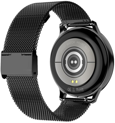 [OUTLET]  Orë e mençur Wotchi W34BST, e zezë/çelik hWO287