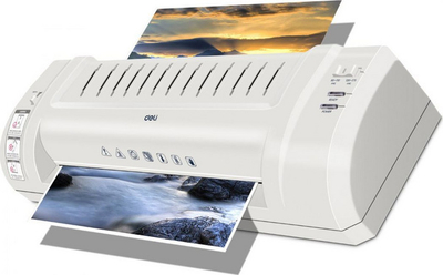 Laminues Deli Laminator A3 E3894-EU, 410W, i bardhë