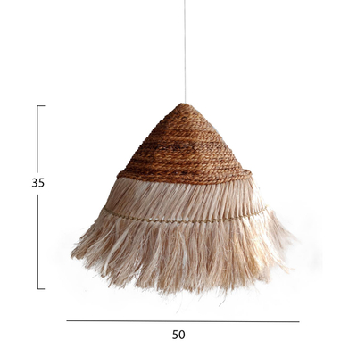 Llambë tavani piramidë abace Φ50×35–120 cm (HM7762)