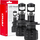 Llamba LED makine Amio PL Lens H4, 3800 lm, 6000K, e bardhë