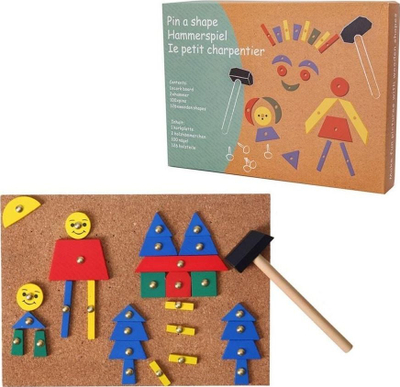 Set lodër tapë Askato Cork Hammering 115498, 226 pjesë, për kalamaj 3+