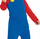Kostum për kalamaj Disguise Nintendo Super Mario, me kapelë dhe mustaqe, 4–8 vjeç, blu e kuqe