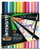 Set markerash Bic Intensity Dual Tip, 12 ngjyra, me dy anë