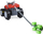 Kamion lodër Spin Master The Animal Unboxing, me drita edhe zhurma, off road, i kuq
