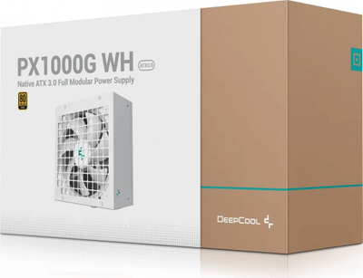 Burim energjie Deepcool PX1000G WH R-PXA00G-FC0W-EU-V2 ATX 3.0, 1000W