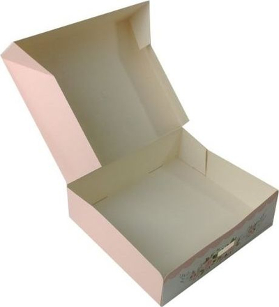 Set me kuti dekorative Beniamin Flowers Box, karton, 23x23x10.5cm, 5 copë, me ngjyra të ndryshme