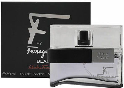 Eau De Toilette Salvatore Ferragamo F by Ferragamo Black, 30 ml