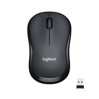 Maus Logitech M220, RF Wireless, i hirtë