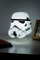 Dritë dekorative Star Wars Stormtrooper Mask, 22 cm, me USB edhe bateri, e bardhë