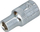 Soket për dado Faster Tools 6mm, CrV, 1/4", argjend