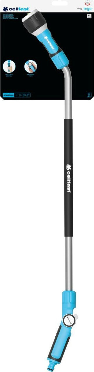 Lansetë ujitëse Cell-fast Ergo Multifunctional, 89 cm, shumëfunksionale, blu