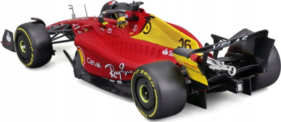 Maket makine Ferrari SF-75 Italian GP 2022, shkalla 1:24, i kuq