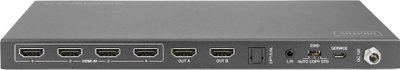 Ndërrues HDMI Matrix Digitus 4x2, 4 hyrje, 2 dalje, 4K 60Hz