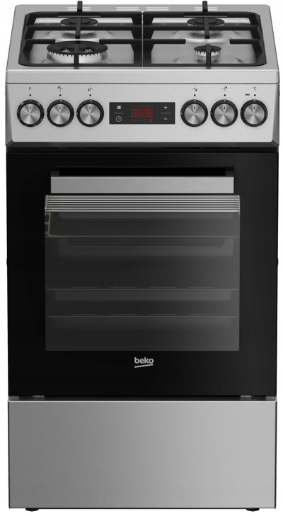 Шпорет на гас Beko FSM 51331DXDT, 60L, 8 функции, инокс