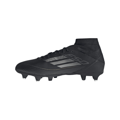 Фудбалски копачки Adidas F50 League, средно високи, за мек терен, црни