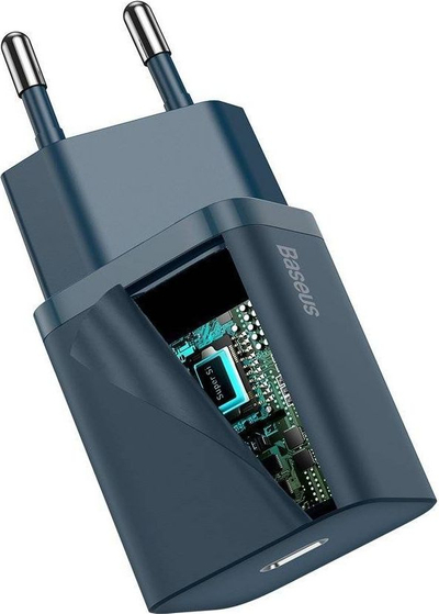 Karikues Baseus Super Si BSU2699BLU, 1x USB C, 20W, blu