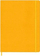 Fletore Moleskine Classic Extra Large, 7.5" x 10", faqe me vija, portokalli e verdhë
