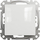Buton shtypës Schneider Electric Sedna Design, 1-pol, i bardhë