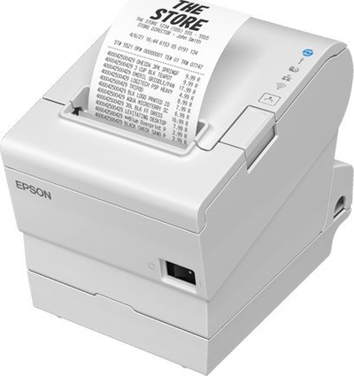 Printer termik POS Epson TM-T88VII, 180 x 180 DPI, 80mm, i bardhë