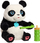 Lodër pelushi interaktive FurReal Coco, panda që rrotullohet, me tinguj dhe lëvizje, për kalamaj 4+