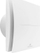 Ventilator banjoje Aerauliqa QD 100 BB, damper butterfly, i bardhë