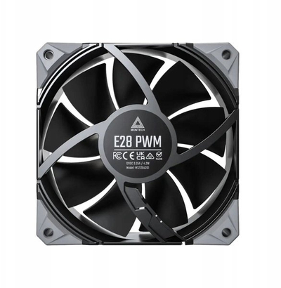 Ventilator kase Montech E28 PWM, 120mm, i zi