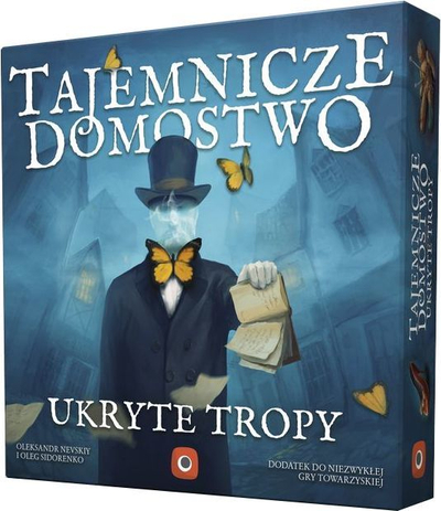 Lojë tavoline Portal Games Mysterious Manor Hidden Clues, me mister, për familje