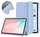 Këllëf tablet STRADO Smart Pencil Case, për iPad 10.9" 10th Gen, funksion auto wake sleep, blu