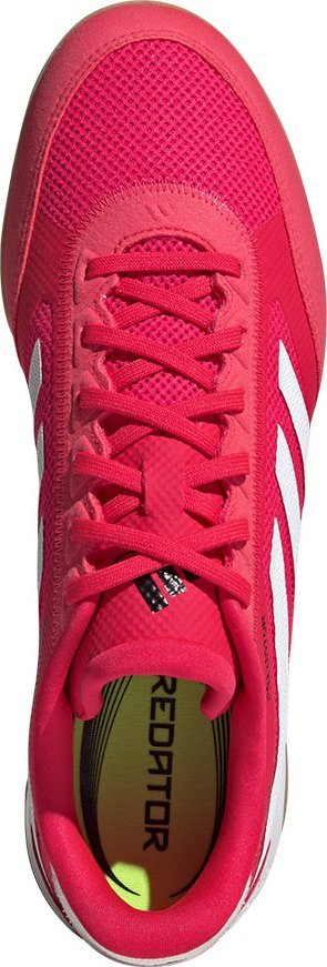 Këpucë futbolli sallë Adidas Predator League IN JR3125, për të rritur, të kuqe