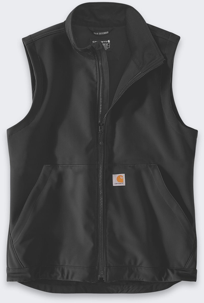 Jelek Carhartt Rain Defender Softshell për burra, relaxed fit, për shi, i zi
