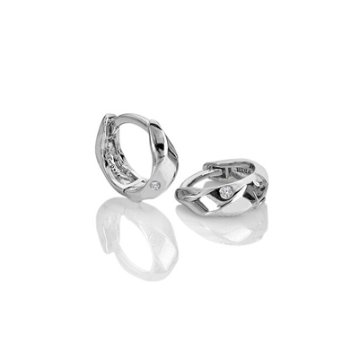 Vathë për femra Hot Diamonds Much Loved DE869, të argjendtë