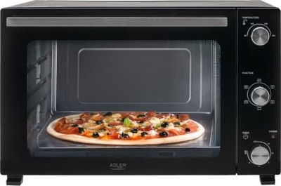 Furrë elektrike me konvekcion, 35L, grill dhe rotisserie, e zezë