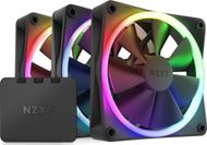 Ftohës Nzxt F120 RGB 3-pack + Hub